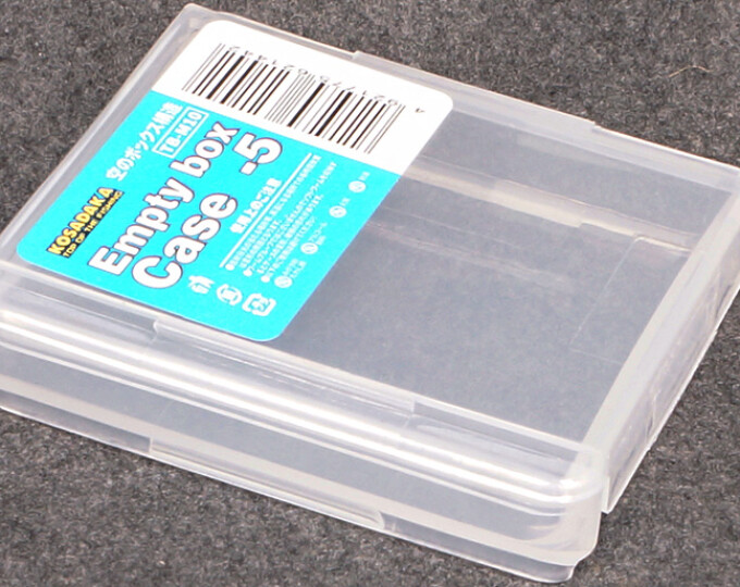 Коробка Kosadaka Empty Box Case 5 для приманок и мелочей (стыкуемая, 59х51х14мм) - изображение 1 
