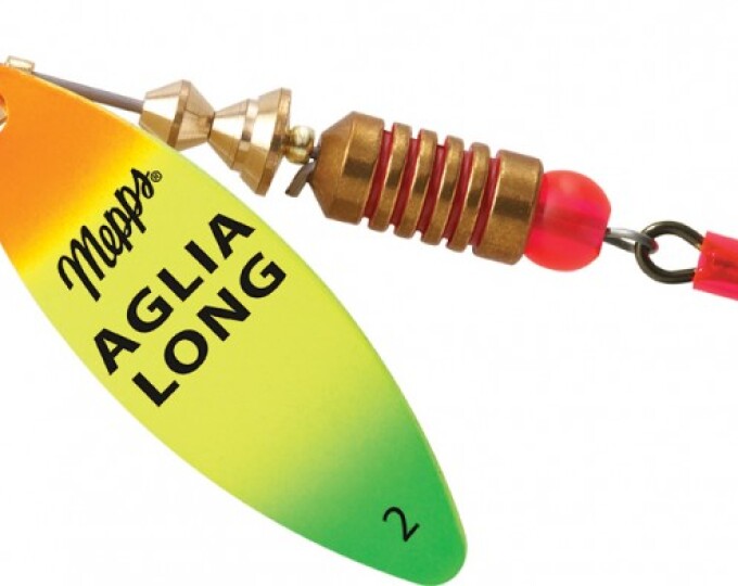 Блесна Mepps AGLIA LONG 3 Gold/Tiger - изображение 1 