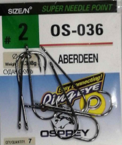 Крючок OSPREY «ABERDEEN» OS-036 №10 (9шт.)