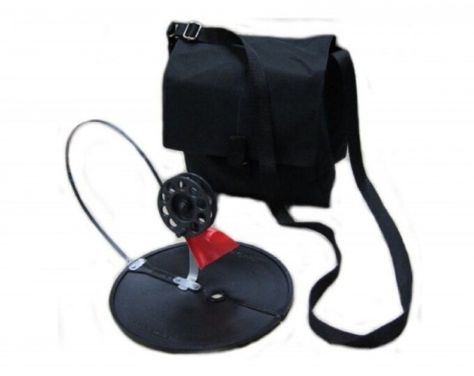 Комплект жерлиц РОСТ подставка 200мм, катушка 63мм, в сумке (10шт.) - изображение 1