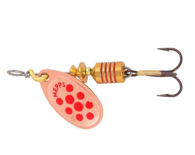 Блесна Mepps AGLIA PTS 3 Copper/Red - изображение 1 