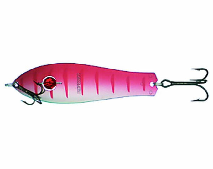 Блесна Kuusamo Professor 2 (бусинка, длина 90мм, вес 18гр.) цвет R/FR/N-C - изображение 1 