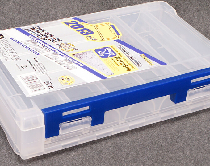 Коробка Kosadaka Reversible F105 для приманок (2-х сторонняя, поперечные Y-секции, 200х130х45мм) - изображение 1 