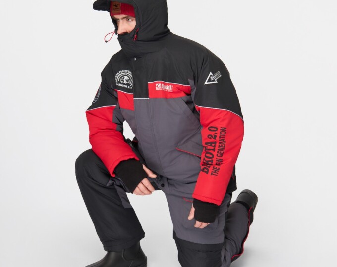 Костюм зимний Alaskan Dakota 2.0 р.52-54 (182-185) цвет Красный/Серый/Черный - изображение 15