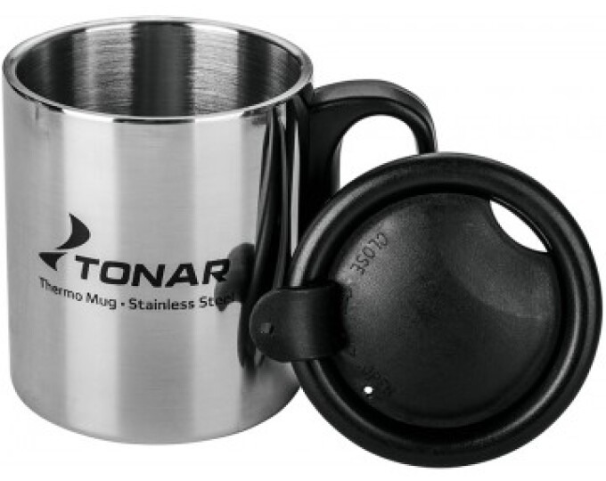 Термокружка TONAR 350мл (пластиковая крышка) - изображение 1
