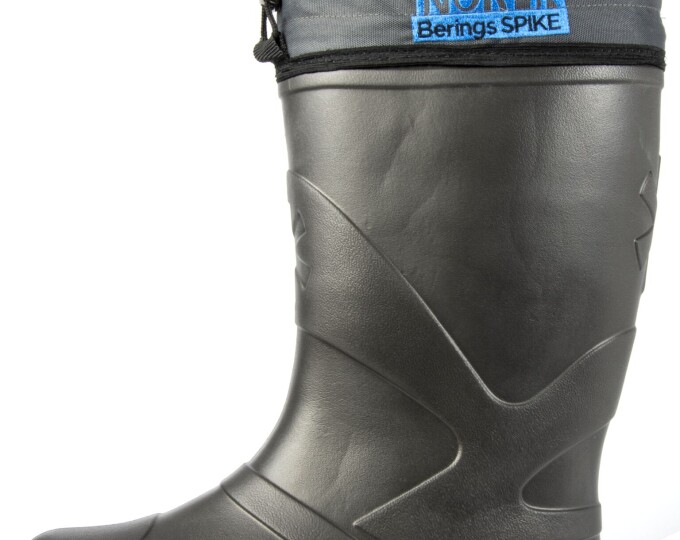 Сапоги зимние Norfin BERINGS SPIKE (с манжетами и шипами, цвет антрацит, -45C, EVA) р.40-41 - изображение 6