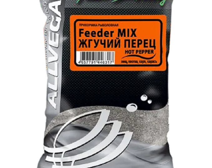 Прикормка Allvega «Team Allvega Feeder Mix Hot Pepper» 1кг (Жгучий Перец) - изображение 1