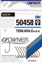 Крючок Owner (50458) «Tenkara Down» w/EYE №14 (12шт.)