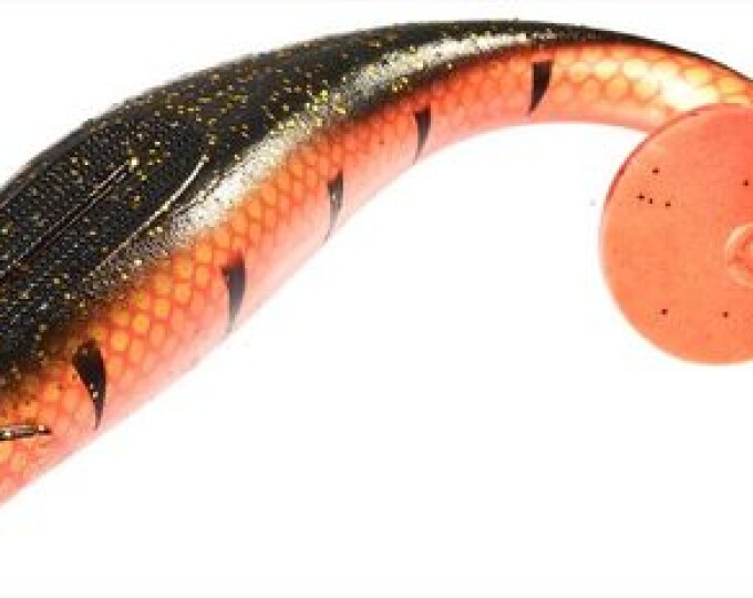Виброхвост Lucky John 3D Series BBS GIANT KUBIRA SWIM SHAD 9,0in (22.86) /PG22 (1шт.) + Stinger L - изображение 1 