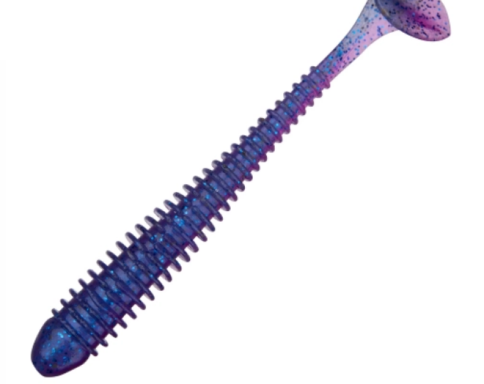 Приманка силиконовая Keitech Swing Impact 3″ EA#14 Clear Morning Dawn Blue FLK - изображение 1 