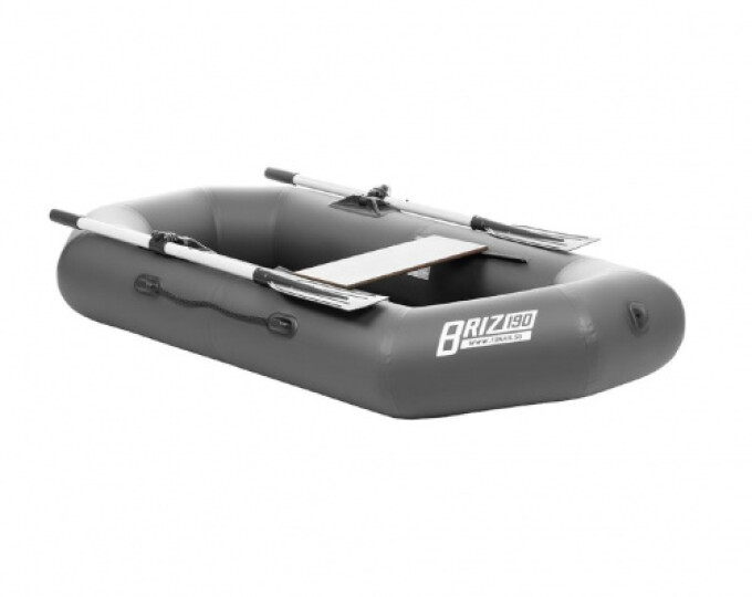 Лодка TONAR «БРИЗ — 190» (с вёслами) цвет серый - изображение 1 