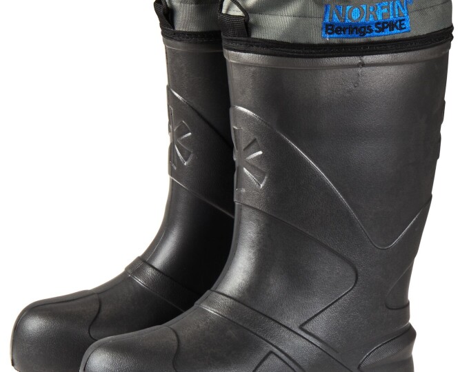 Сапоги зимние Norfin BERINGS SPIKE (с манжетами и шипами, цвет антрацит, -45C, EVA) р.40-41 - изображение 7