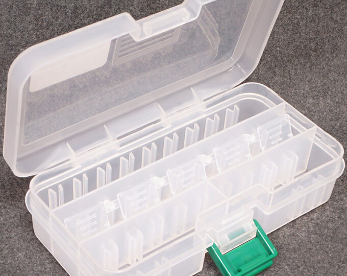 Коробка Kosadaka TB-M08 для приманок и мелочей (3 продольные секции + доп. вставки 138х77х31мм) - изображение 3