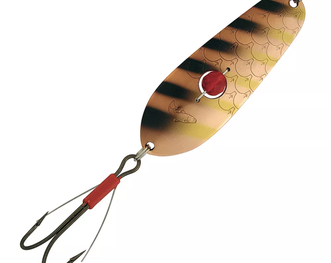 Блесна Kuusamo Rasanen 70/20 (бусинка, незацепляйка) цвет BR/FYe-C - изображение 1