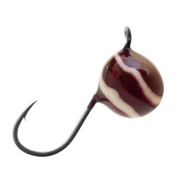 Мормышка вольфрамовая ДРОБИНКА с ушком (обмазка-винт) 5,5мм *Ruby