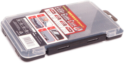 Коробка Kosadaka Light Game Case A (стыкуемая, 3 продольные секции, съёмные вставки, 175х105х18мм)