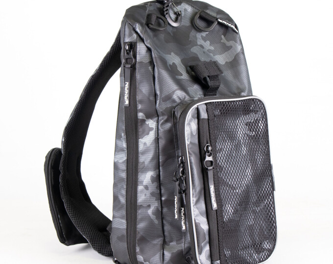 Сумка Yaman Sling Shoulder Bag (44х24х17см, цвет серый камуфляж) - изображение 1 
