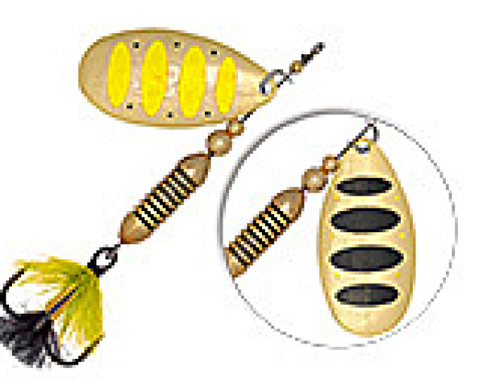 Блесна Pontoon 21 «AV Type A» #1,0 (вес 4,3гр., длина лепестка 22,6мм) цвет PD81-041 - изображение 1 