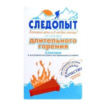 Спички охотничьи «СЛЕДОПЫТ — Экстрим» (длителного горения, 10шт.)