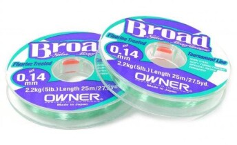 Леска Owner Broad 25м 0,14мм