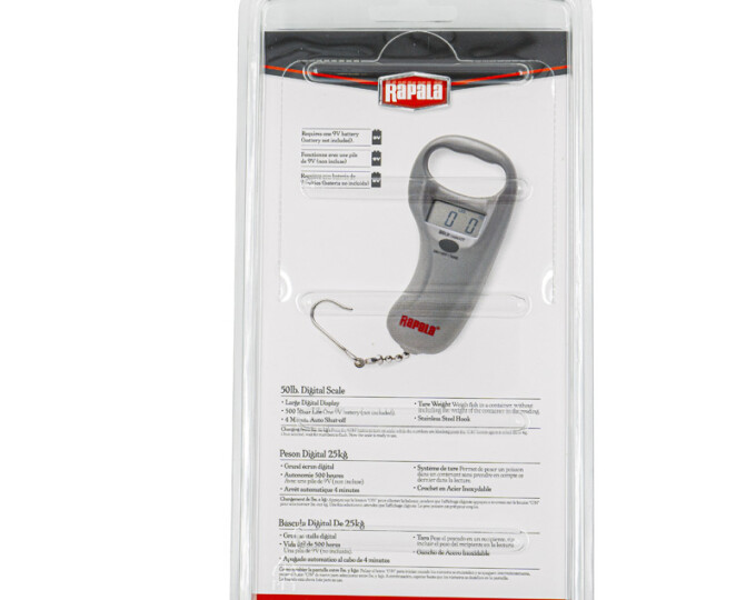 Весы цифровые RAPALA (25кг) - изображение 3