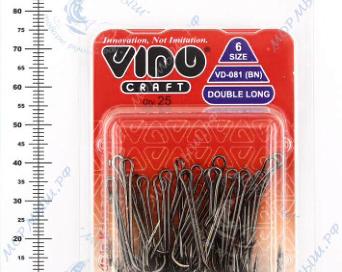 Крючок VD-081-BN «Double Long» №06 - изображение 2