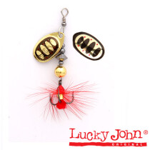 Блесна вращающаяся Lucky John BONNIE BLADE 02 (вес 4,3гр.) цвет 001 (блистер)