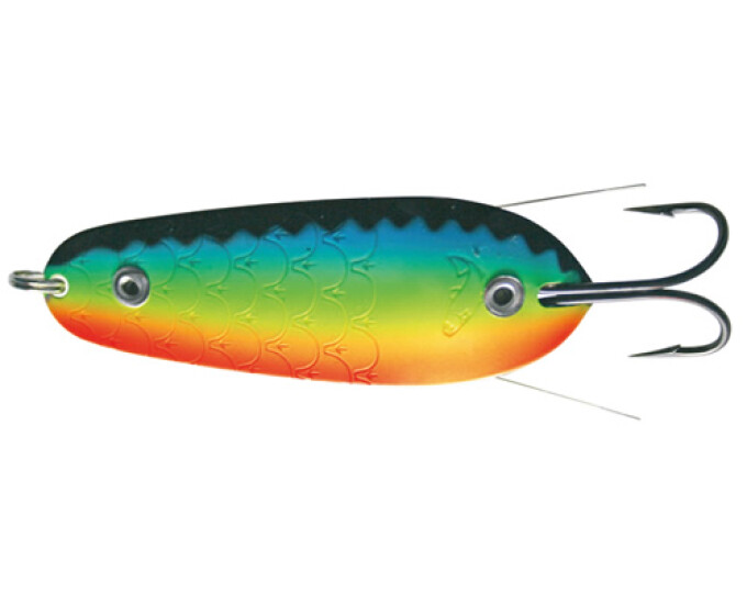 Блесна Kuusamo Rasanen 70/10 (незацепляйка) цвет BL/BLU/FYe/FR-S - изображение 1