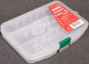 Коробка Kosadaka Insert Case 5 (146х103х23мм, 3 продольные секции + доп. вставки)