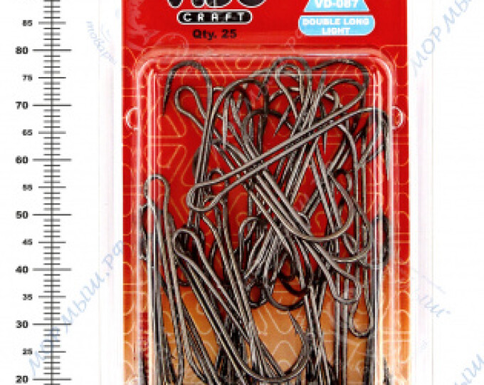 Крючок VD-087-BN «Double Long Light» №1/0 - изображение 3