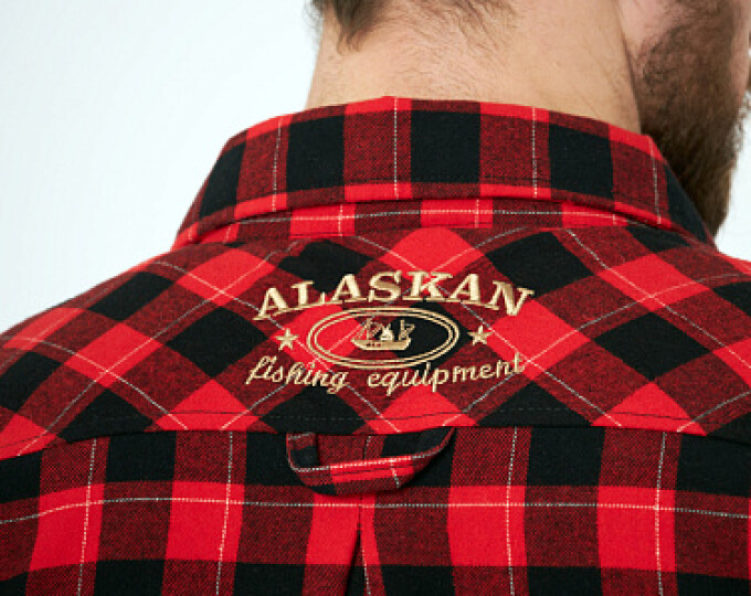 Рубашка Alaskan (с меховой подкладкой, красная клетка) р.L - изображение 4