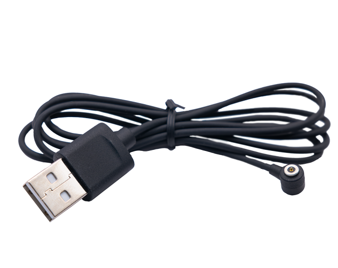 Кабель зарядный USB на магнитный разъем d4мм,Pogo pin,2А, КП11 - изображение 1 