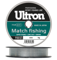 Леска Ultron Match Fishing 0,165мм 100м (3,5кг) (светло-голубая)