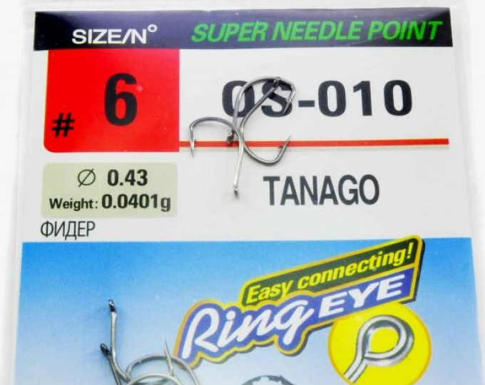 Крючок OSPREY «TANAGO» OS-010 №02 (10шт.) - изображение 1 