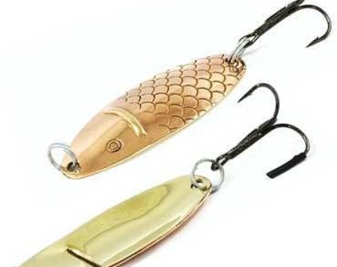 Блесна Колебалка Питер Черноспинка 20гр. (2-х цветная) Латунь/Медь - изображение 1 