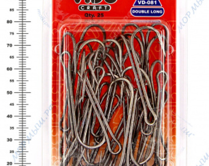 Крючок VD-081-BN «Double Long» №2/0 - изображение 2