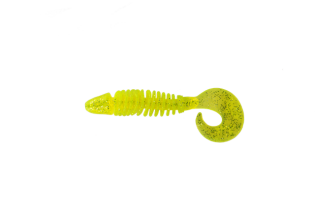 Приманка съедобная ALLVEGA «Bony Grub» 8см 5,2г (6шт.) цвет chartreuse