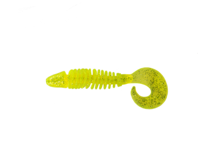 Приманка съедобная ALLVEGA «Bony Grub» 8см 5,2г (6шт.) цвет chartreuse - изображение 1