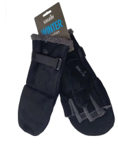 Перчатки Norfin AURORA BLACK ветрозащ. отстёг. р. L