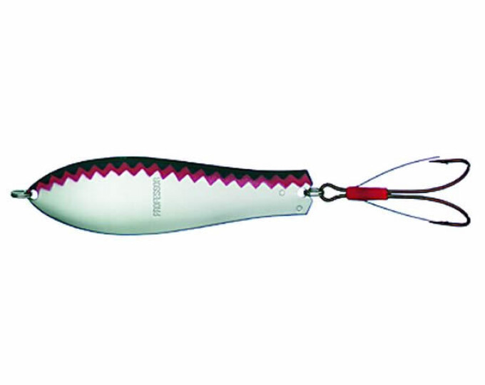 Блесна Kuusamo Professor 2 90/18 (незацепляйка) цвет BL/R/N-B - изображение 1 