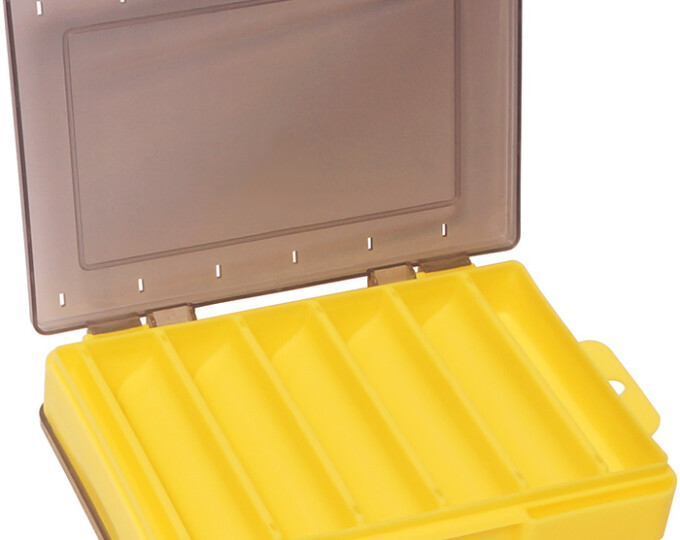 Коробка Kosadaka TB-S31E для воблеров, двусторонняя (140х105х30мм) Yellow - изображение 2