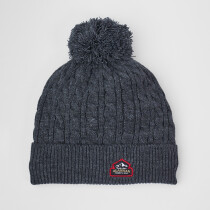 Шапка Alaskan Knitted (темно-серая)