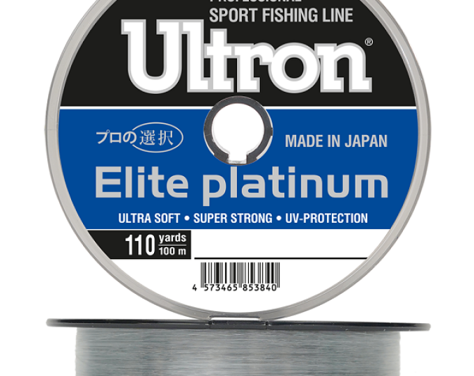 Леска Ultron Elite Platinum 0,40мм 100м (16кг) - изображение 1 