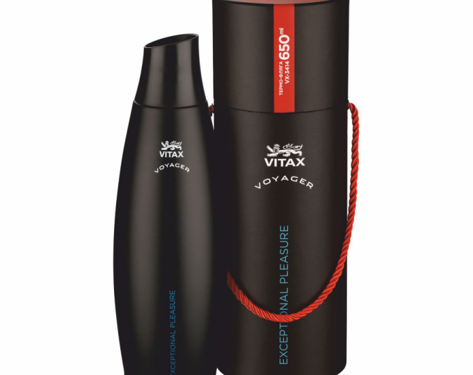 Термо-фляга Vitax Voyager 650мл Exceptional VX-3414 - изображение 1