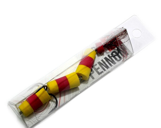 Приманка джиговая Lucky John PENNON 130 (желтый/красный/желтый) - изображение 1 