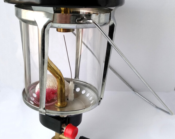 Светильник портативн. газовый СЛЕДОПЫТ — Большой Маяк (стекло) - изображение 1 