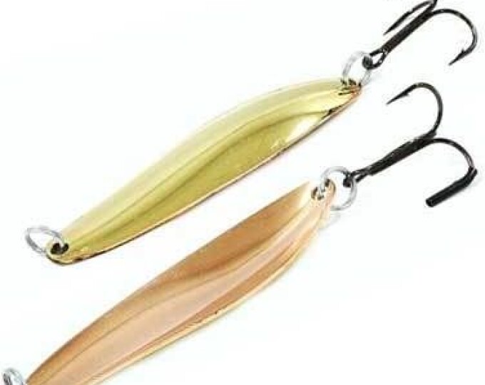 Блесна Колебалка Питер Судаковая 12гр. (2-х цветная) Латунь/Медь - изображение 1 