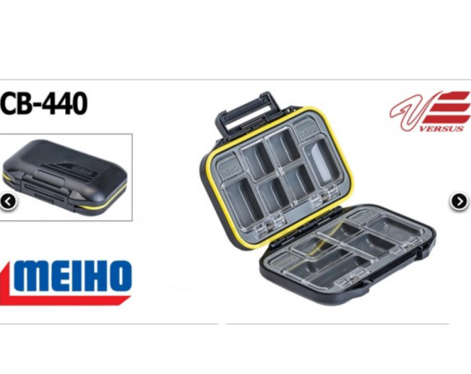 Коробка Meiho PRO SPRING CASE CB-440 (115x78x35мм) Black - изображение 1 