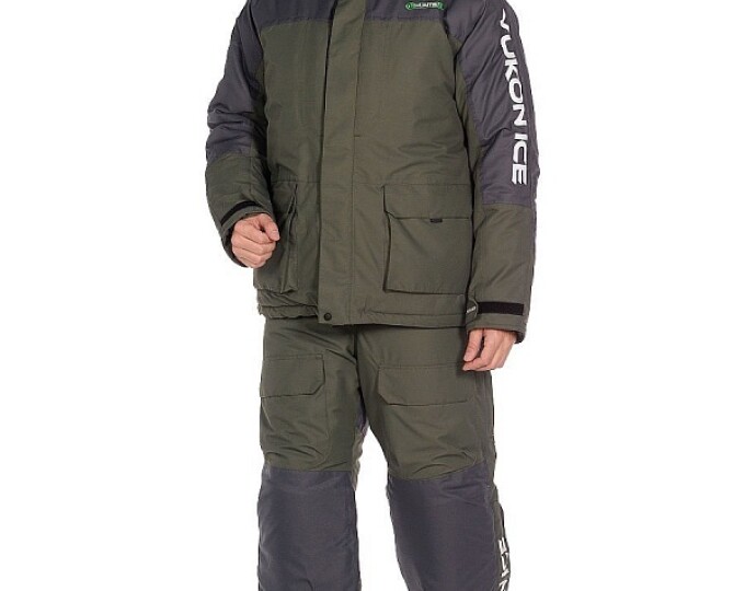 Костюм зимний «YUKON ICE» (ткань Cat’s eye, цвет Хаки) р.52-54 рост 170-176 - изображение 1 