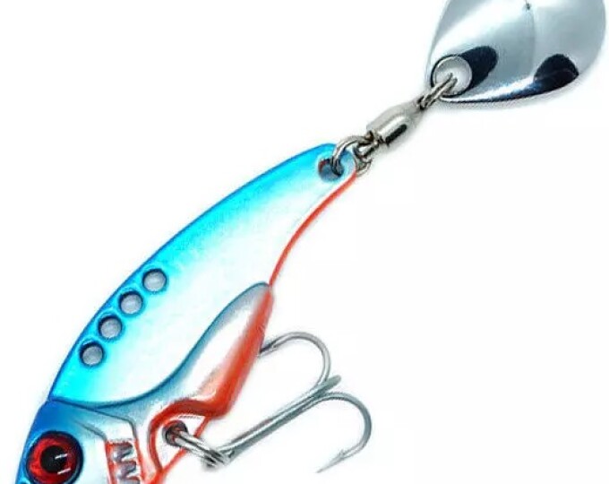 Джиг-спиннер Kosadaka Fish Darts FS5 Cicada (длина 50мм., вес 11гр.) цвет BSO - изображение 1 